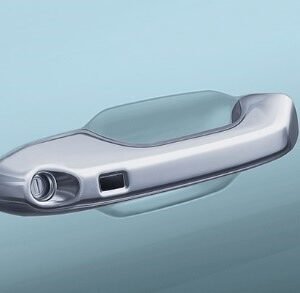 DR HANDLE CHROME W/KEYLESS ENTRY SWITCH -S VARIANT