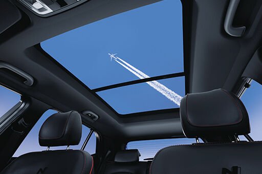 Voice enabled smart panoramic sunroof