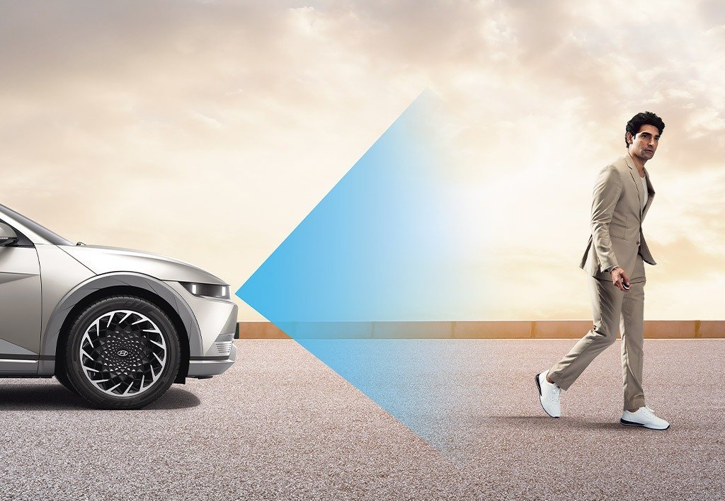 Virtual engine sound system (VESS)Generates virtual sound to notify pedestrians of the incoming vehicle.
