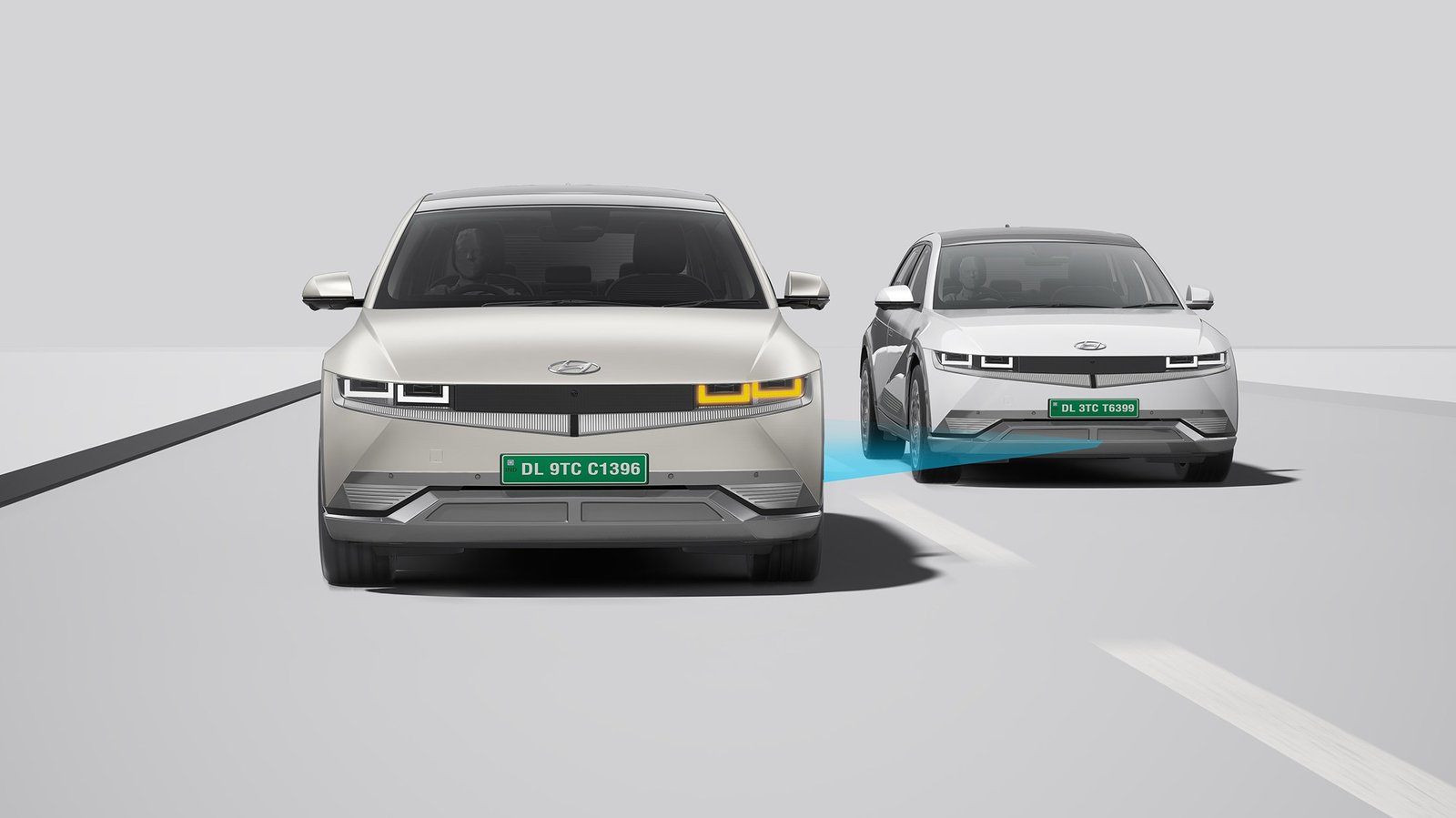 Blind-spot collision - avoidance assist (BCA)BCA helps to mitigate chances of any collison with vehicles in the rear blind spots by giving warning and then by braking.