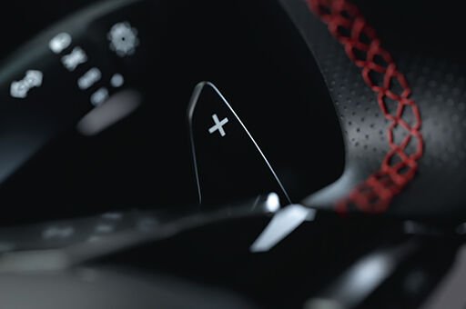 Paddle shifters (DCT only)