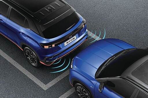 Front parking sensors