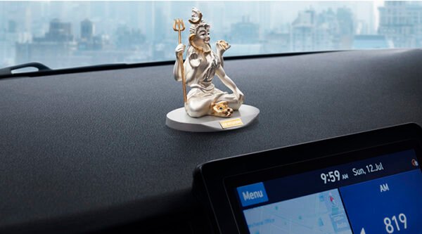 LORD SHIVA SILVER FINISH