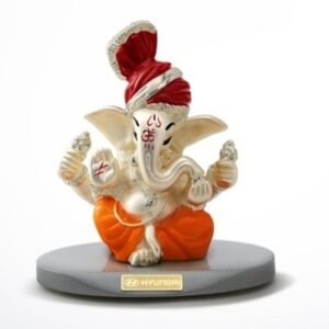LORD GANESHA SILVER FINISH