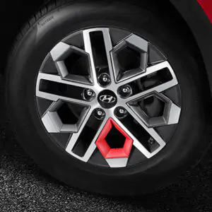 KUN Hyundai | Showroom & Service ALLOY WHEEL INSERT - RED
