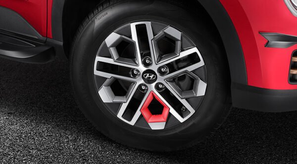 ALLOY WHEEL INSERT - RED