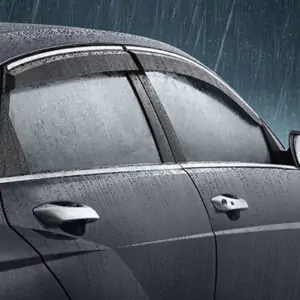 KUN Hyundai | Showroom & Service DOOR VISOR- CHROME LINE INSERT