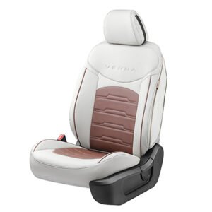 CREAM BEIGE & CHOCOLATE BROWN SC_(STD PU) DET