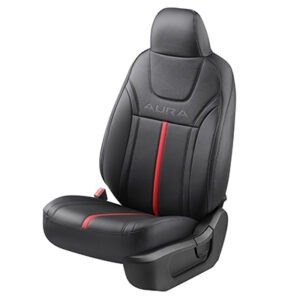 JET BLACK SC WITH COFFEE BROWN INSERT( STD PU)