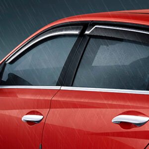 DOOR VISOR CHROME INSERT