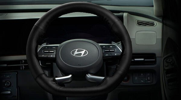 STEERING WHEEL COVER- BLACK