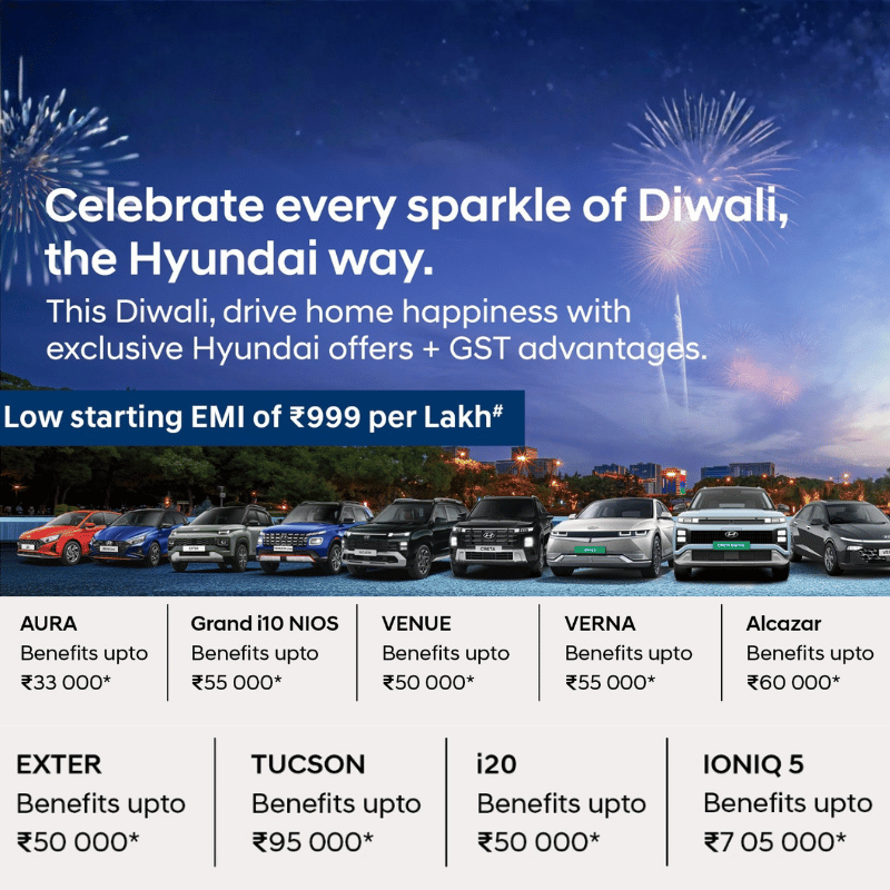 Hyundai Diwali offers and benefits