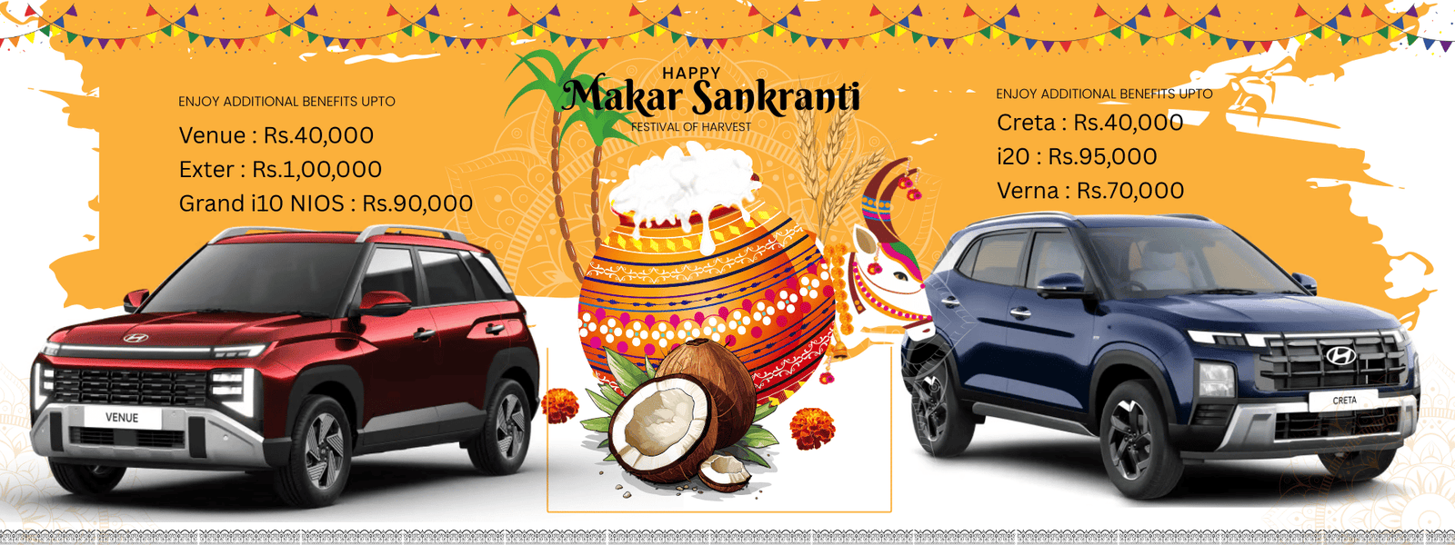 KUN Hyundai | Showroom & Service Makar sankranti